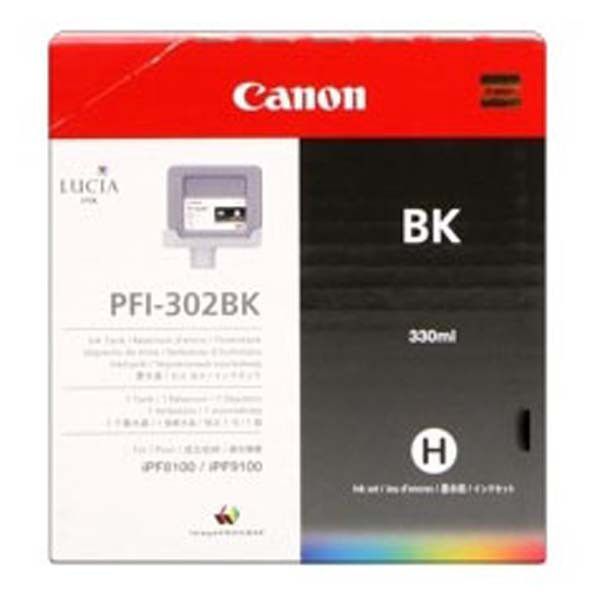 Canon PFI-302B, 2216B001 foto čierna (photo black) originálna cartridge