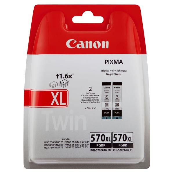 Canon PGI-570XL, 0318C007 čierna (black) originálna cartridge