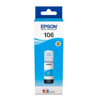 Epson 106 C13T00R240 azurová (cyan) originální cartridge