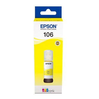 Levně Epson 106 C13T00R340 žlutá (yellow) originální cartridge