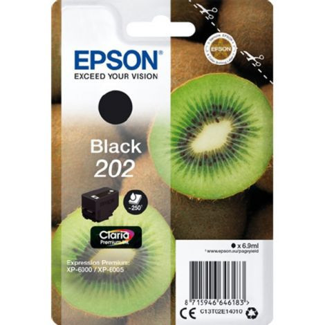 Levně Epson 202 T02E14010 černá (black) originální cartridge
