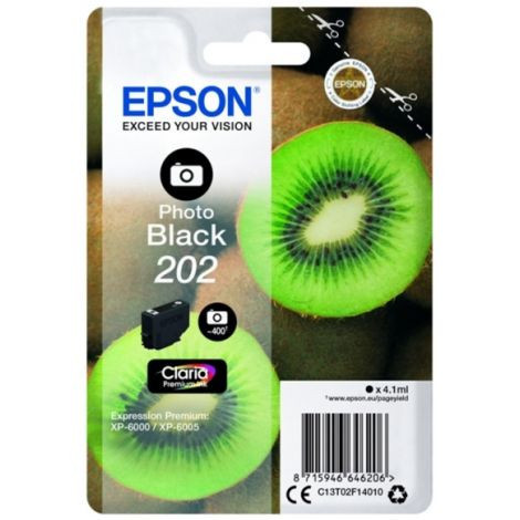 Levně Epson 202 T02F14010 foto černá (photo black) originální cartridge