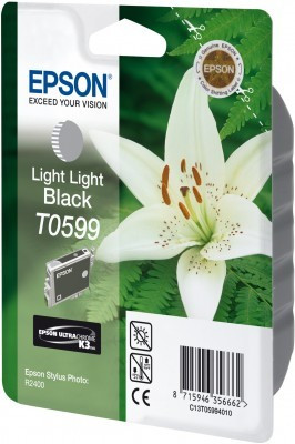 Epson T059940 svetle čierna (light black) originálna cartridge