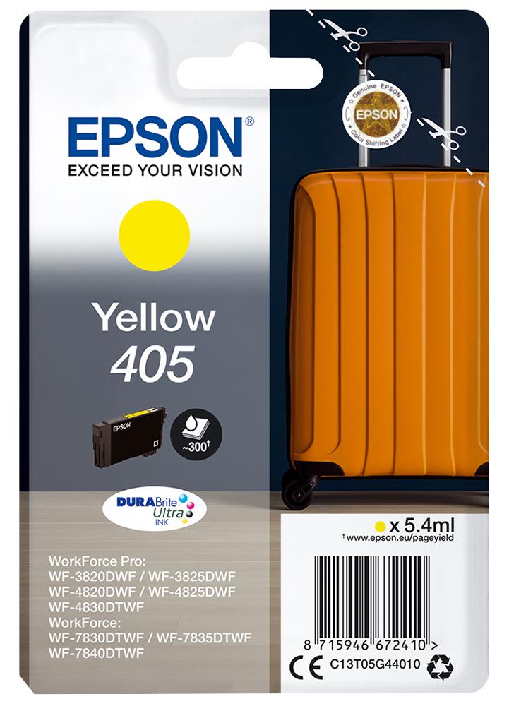 Levně Epson 405 C13T05G44010 žlutá (yellow) originální cartridge