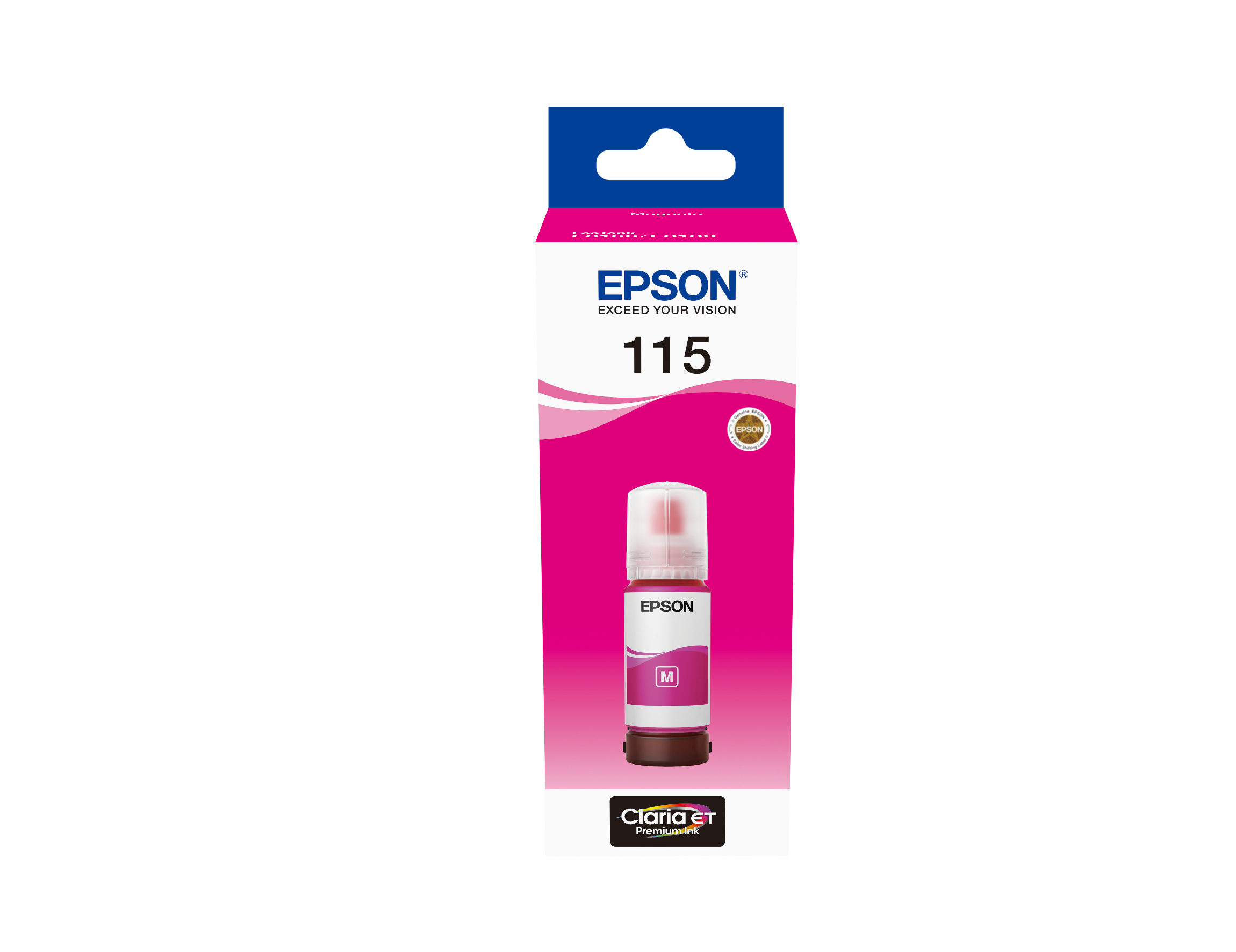 Levně Epson 115 C13T07D34A purpurová (magenta) originální inkoustová náplň