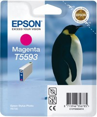 Levně Epson T55934010 purpurová (magenta) originální cartridge
