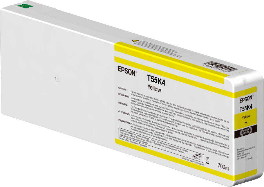 Epson C13T55K400 žlutá (yellow) originální cartridge