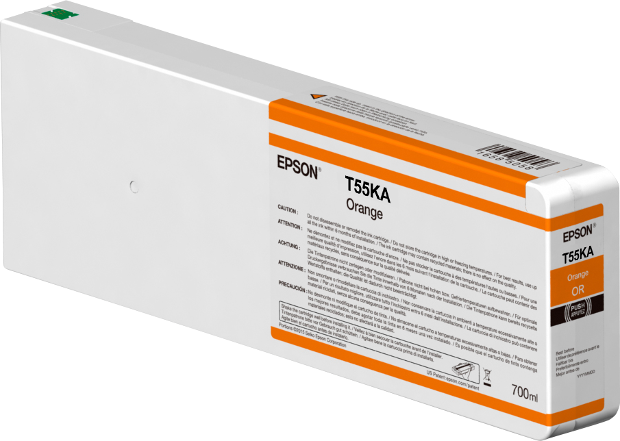 Epson C13T55KA00 oranžová (orange) originální cartridge