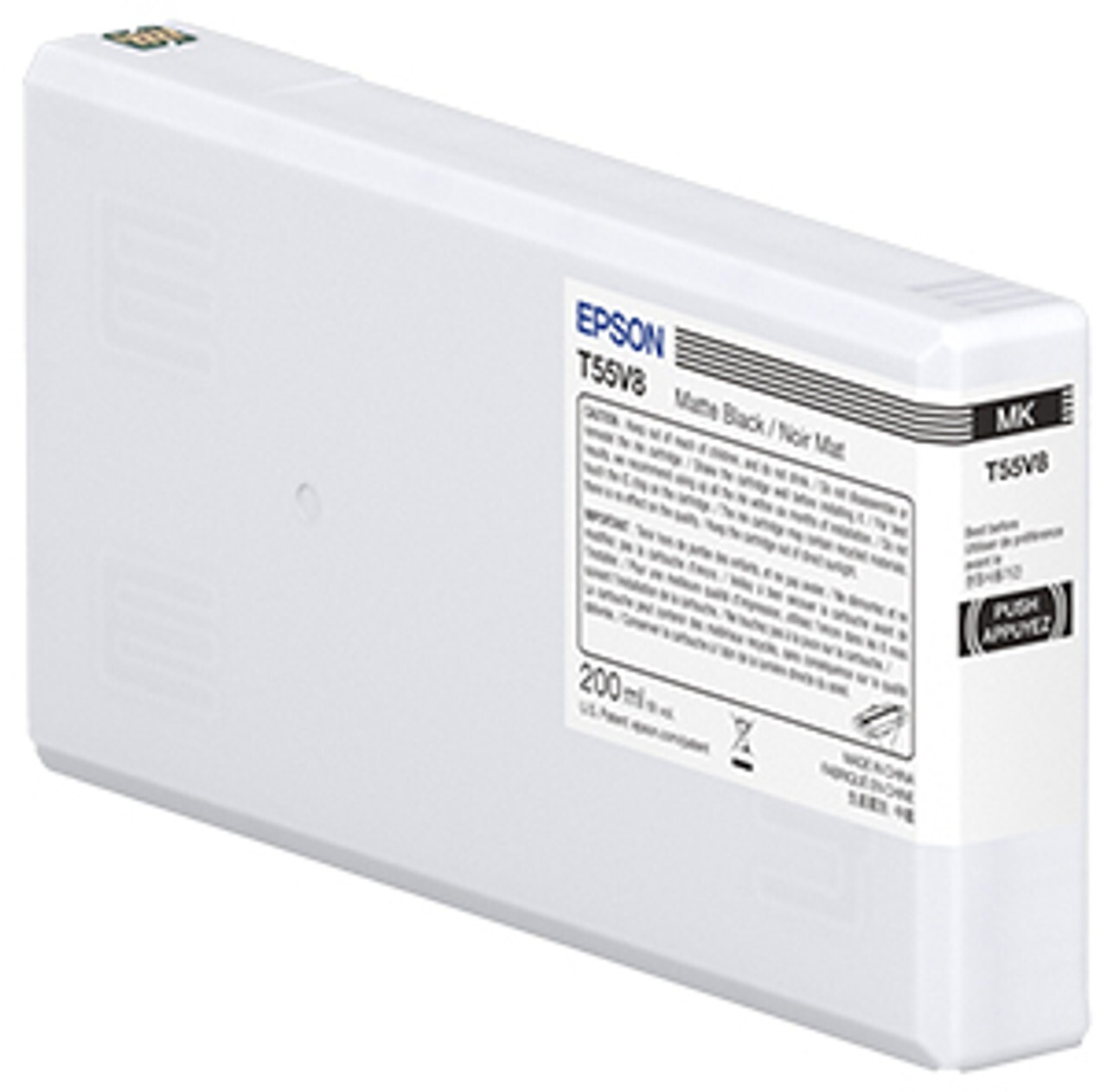 Epson C13T55W800 matná černá (matt black) originální cartridge