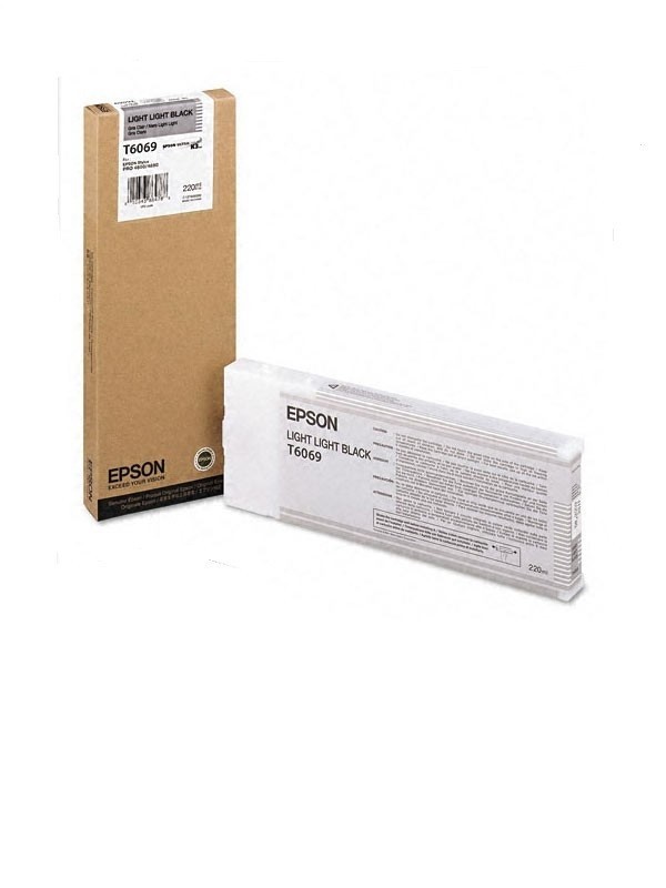 Epson T606900 světle černá (light light black) originální cartridge