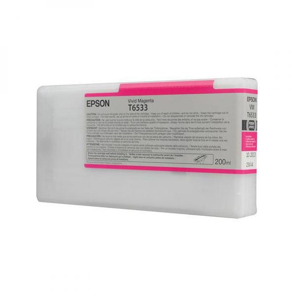 Epson C13T653300 purpurová (vivid magenta) originálna cartridge.
Originálna cartridge = záruka priamo od výrobcu tlačiarne
100 % použitie v tlačiarni - spoľahlivá a bezproblémová tlač
Použitím originálnej náplne predlžujete životnosť tlačiarne
Overená špičková kvalita - jasný a čitateľný text, jemná grafika, kvalitnejšie obrázky
Použitie originálnej kazety ponúka rýchly a vysoký výkon a pritom stabilné výsledky = EFEKTÍVNA TLAČ
Jednoduchá inštalácia a údržba
Zabezpečujeme bezplatnú recykláciu originálnych náplní
Garancia Vašej spokojnosti s použitím našej originálnej náplne

Kód výrobcu: C13T653300