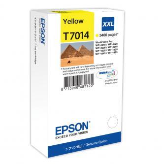 Epson T70144010 žltá (yellow) originálna cartridge.
Originálna cartridge = záruka priamo od výrobcu tlačiarne
100 % použitie v tlačiarni - spoľahlivá a bezproblémová tlač
Použitím originálnej náplne predlžujete životnosť tlačiarne
Overená špičková kvalita - jasný a čitateľný text, jemná grafika, kvalitnejšie obrázky
Použitie originálnej kazety ponúka rýchly a vysoký výkon a pritom stabilné výsledky = EFEKTÍVNA TLAČ
Jednoduchá inštalácia a údržba
Zabezpečujeme bezplatnú recykláciu originálnych náplní
Garancia Vašej spokojnosti s použitím našej originálnej náplne

Kód výrobcu: C13T70144010