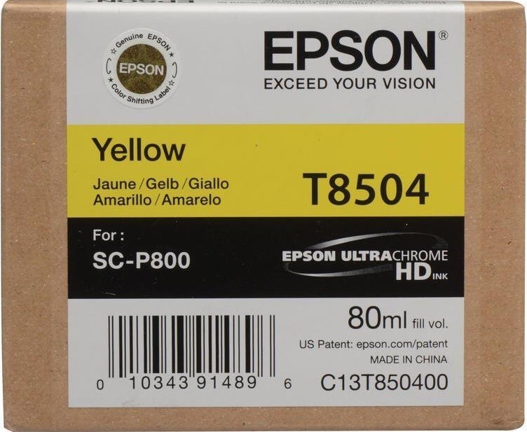 Epson T8504 C13T850400 žltá (yellow) originálna cartridge
