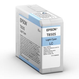 Epson T850500 svetle azúrová (light cyan) originálna cartridge.
Originálna cartridge = záruka priamo od výrobcu tlačiarne
100 % použitie v tlačiarni - spoľahlivá a bezproblémová tlač
Použitím originálnej náplne predlžujete životnosť tlačiarne
Overená špičková kvalita - jasný a čitateľný text, jemná grafika, kvalitnejšie obrázky
Použitie originálnej kazety ponúka rýchly a vysoký výkon a pritom stabilné výsledky = EFEKTÍVNA TLAČ
Jednoduchá inštalácia a údržba
Zabezpečujeme bezplatnú recykláciu originálnych náplní
Garancia Vašej spokojnosti s použitím našej originálnej náplne

Kód výrobcu: C13T850500