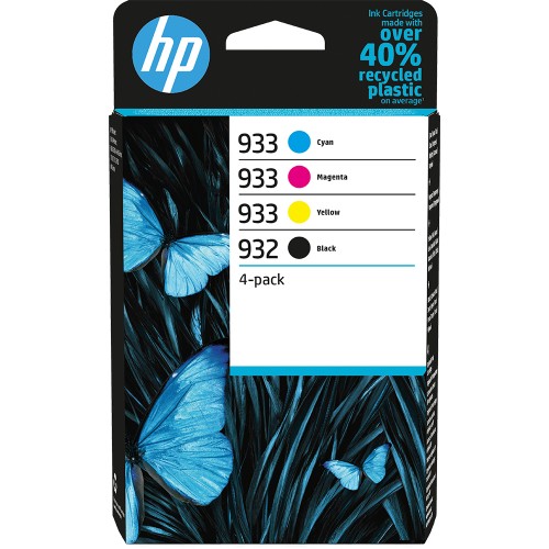 Levně HP 932/933 6ZC71AE barevná (CMYK) sada originální cartridge
