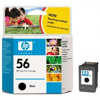 HP 56 C6656AE čierna (black) originálna cartridge.
Originálna cartridge = záruka priamo od výrobcu tlačiarne
100 % použitie v tlačiarni - spoľahlivá a bezproblémová tlač
Použitím originálnej náplne predlžujete životnosť tlačiarne
Overená špičková kvalita - jasný a čitateľný text, jemná grafika, kvalitnejšie obrázky
Použitie originálnej kazety ponúka rýchly a vysoký výkon a pritom stabilné výsledky = EFEKTÍVNA TLAČ
Jednoduchá inštalácia a údržba
Zabezpečujeme bezplatnú recykláciu originálnych náplní
Garancia Vašej spokojnosti s použitím našej originálnej náplne

Kód výrobcu: C6656AE
