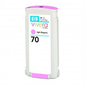 HP 70 C9455A svetlo purpurová (light magenta) originálna cartridge.
Originálna cartridge = záruka priamo od výrobcu tlačiarne
100 % použitie v tlačiarni - spoľahlivá a bezproblémová tlač
Použitím originálnej náplne predlžujete životnosť tlačiarne
Overená špičková kvalita - jasný a čitateľný text, jemná grafika, kvalitnejšie obrázky
Použitie originálnej kazety ponúka rýchly a vysoký výkon a pritom stabilné výsledky = EFEKTÍVNA TLAČ
Jednoduchá inštalácia a údržba
Zabezpečujeme bezplatnú recykláciu originálnych náplní
Garancia Vašej spokojnosti s použitím našej originálnej náplne

Kód výrobcu: C9455A