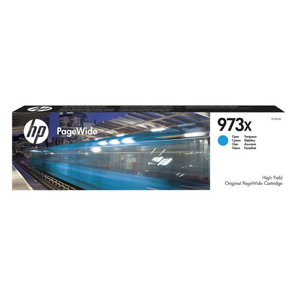 HP 973X F6T81AE azúrová (cyan) originálna cartridge.
 
Prečo kúpiť našu originálnu náplň HP?
 
 

Originálne cartridge = záruka priamo od výrobcu tlačiarne
100% použitie v tlačiarni - spoľahlivá a bezproblémová tlač
Použitím originálnej náplne predlžujete životnosť tlačiarne
Osvedčená špičková kvalita - jasný a čitateľný text, jemná grafika, kvalitnejšie obrázky
Použitie originálnej kazety ponúka rýchly a vysoký výkon a napriek tomu stabilné výsledky = EFEKTÍVNA TLAČ
Jednoduchá inštalácia a údržba
Zabezpečujeme bezplatnú recykláciu originálnych náplní
Garancia Vašej spokojnosti pri použití našej originálnej náplne
F6T81AE