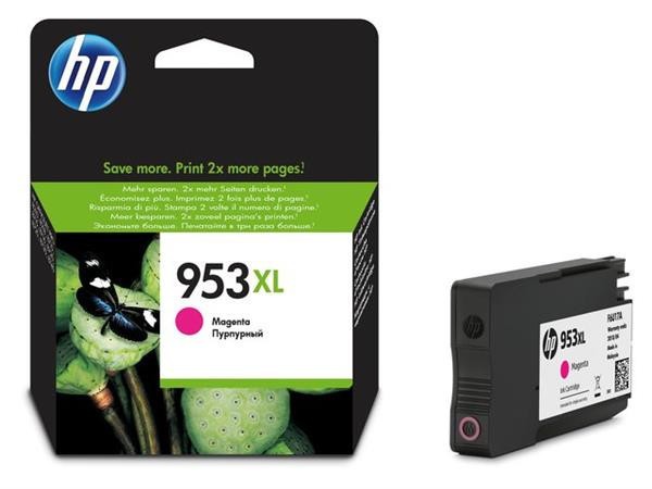 HP č.953XL F6U17AE purpurová (magenta) originální cartridge