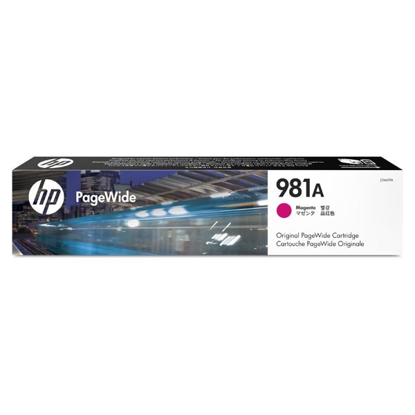 Levně HP 981A J3M69A purpurová (magenta) originální cartridge