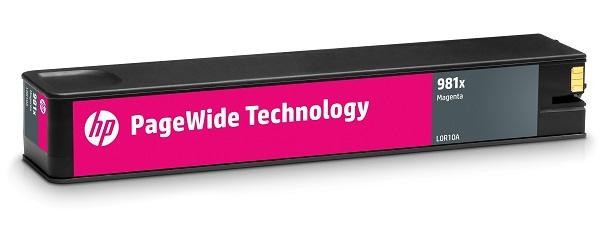 HP 981X, L0R10A purpurová (magenta) originální cartridge
