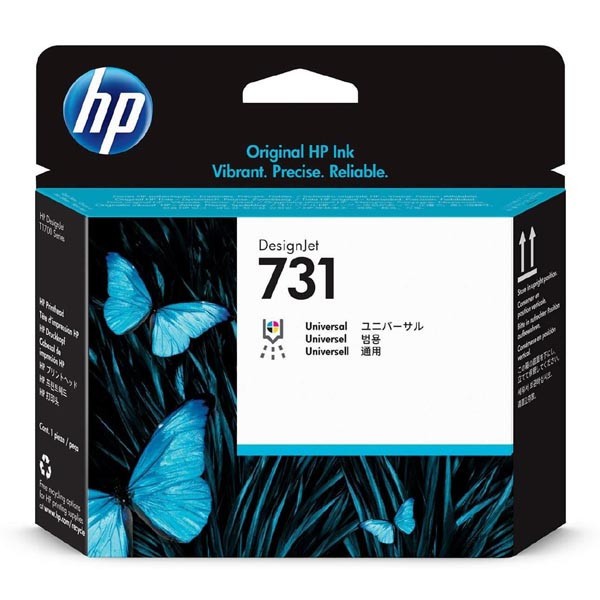 E-shop HP originálna tlačová hlava P2V27A, HP 731, black, 1ks, HP pro DesignJet T1700, T1700 PostScript, T1700dr, T1