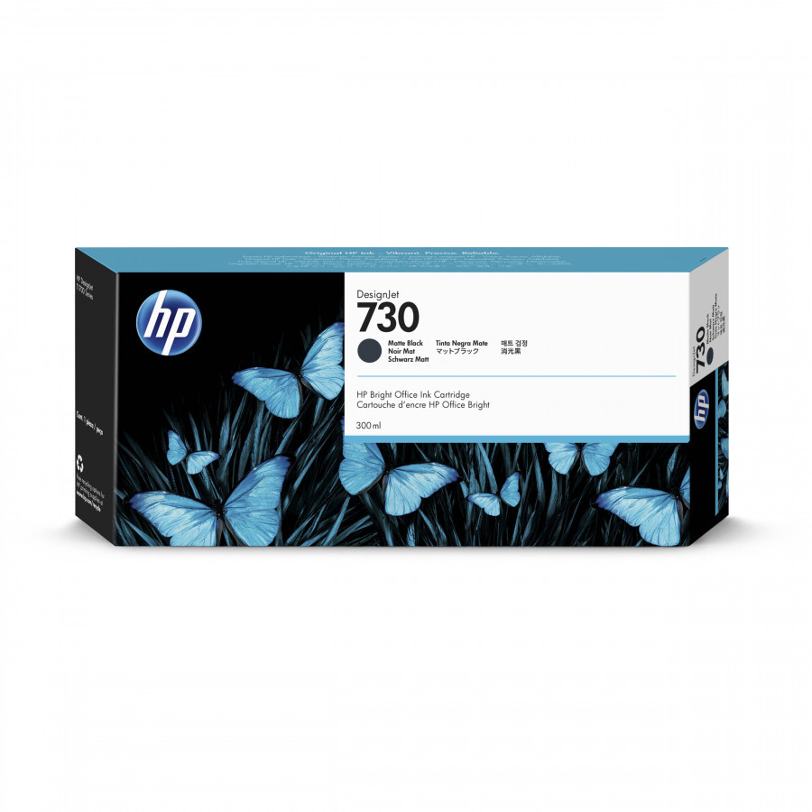 HP 730 P2V71A matně čierna (matte black) originálna cartridge.
 
Prečo kúpiť našu originálnu náplň HP?
 
 

Originálne cartridge = záruka priamo od výrobcu tlačiarne
100% použitie v tlačiarni - spoľahlivá a bezproblémová tlač
Použitím originálnej náplne predlžujete životnosť tlačiarne
Osvedčená špičková kvalita - jasný a čitateľný text, jemná grafika, kvalitnejšie obrázky
Použitie originálnej kazety ponúka rýchly a vysoký výkon a napriek tomu stabilné výsledky = EFEKTÍVNA TLAČ
Jednoduchá inštalácia a údržba
Zabezpečujeme bezplatnú recykláciu originálnych náplní
Garancia Vašej spokojnosti pri použití našej originálnej náplne
P2V71A