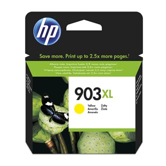 HP originálna cartridge blistr, T6M11AE#301, No.903XL, yellow, 825 str., 9.5ml, high capacity, HP Officejet 6962,Pro 6960,6961,6963,6964,
