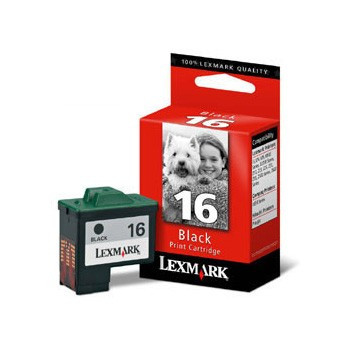 Levně Lexmark č.16 10N0016E černá (black) originální cartridge