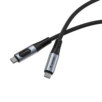 Verbatim 31849 USB kabel USB C samec - USB C samec, 240W, 1.2m, černý, box