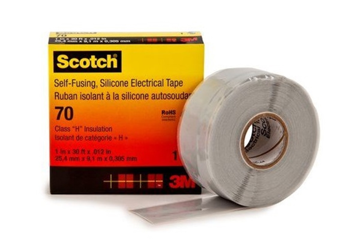 Levně 3M 70 Scotch Samosvařitelná silikonová páska, 25 mm x 9,1 m