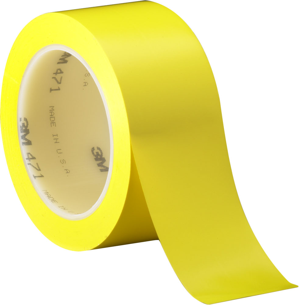 Levně 3M 471 PVC lepicí páska, 50 mm x 33 m, žlutá