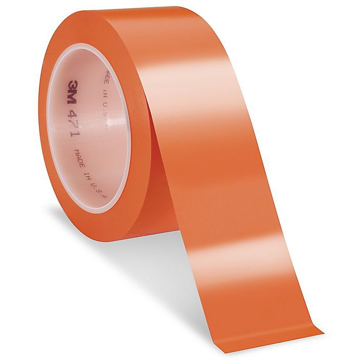 Levně 3M 471 PVC lepicí páska, 50 mm x 33 m, oranžová