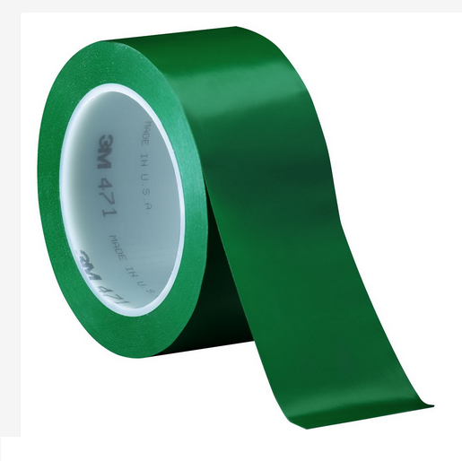 3M 471 PVC lepicí páska, 50 mm x 33 m, zelená