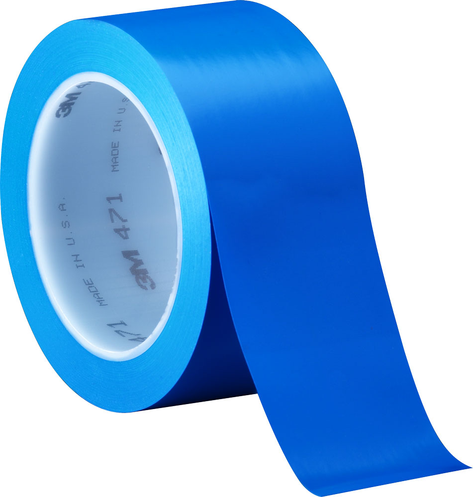 Levně 3M 471 PVC lepicí páska, 25 mm x 33 m, modrá