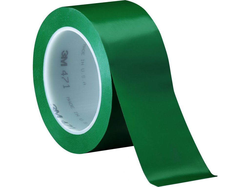 Levně 3M 471 PVC lepicí páska, 25 mm x 33 m, zelená