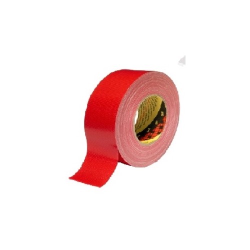 Levně 3M 389 Textilní lepicí páska 25 mm x 50 m, červená