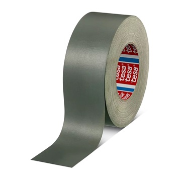 Levně Tesa 4657, šedá textilní páska, 25 mm x 50 m