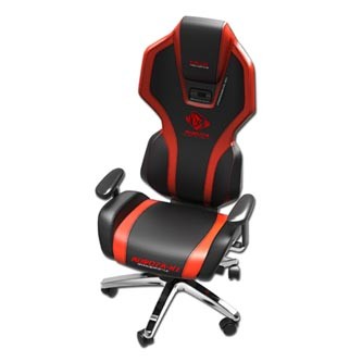 Herní židle E-blue AUROZA EEC301REAA-IA, červená, podsvícená.
Herná stolička Auroza plne vyhovuje všetkým požiadavkám na ergonómiu.

2 farby podsvietenia
Kreslo je podsvietené dvoma farbami - červenou a modrou v niekoľkých prednastavených módoch:

Mód 1:
obsadené kreslo - svieti modro
neobsadené kreslo - svieti červeno

Mód 2:
obsadené kreslo - pulzuje modro
neobsadené kreslo - pulzuje červeno

Mód 3:
obsadené kreslo - podsvietenie vypnuté
neobsadené kreslo - pulzuje červeno

Mód 4:
obsadené kreslo - podsvietenie vypnuté
neobsadené kreslo - pulzuje modro

Súčasťou balenia je power bank pre napájanie podsvietenia s kapacitou 20 000 mA.


Nastaviteľné podrúčky
Podrúčka môže byť otáčaná o 360 stupňov a výškovo nastavená nahor alebo nadol (rozpätie 70 mm +/- 5 mm), aby bola perfektnou oporou pre vaše predlaktie v akejkoľvek výške a polohe.

Nastaviteľný sklon operadla a výška sedadla
Kreslo je výškovo nastaviteľné a sklon operadla je možné nastaviť až do uhla 118 stupňov s možnosťou aretácie a nastavením sily protiváhy.

Vysoko kvalitné súčiastky a materiály
Herné kreslo Auroza je potiahnuté pevnou, vysoko odolnou kožou s dlhou životnosťou a príjemnou na dotyk.

Kryt operadla
Plastový kryt operadla je tvorený z kombinácie polyamidu PA66 a 30% sklených vlákien.

Kvalitný plynový piest
Herná stolička je vybavená certifikovaným plynovým piestom Class-4, čím hráčom zaisťuje kvalitu.

Vysoko pružná penová výplň
Vysoko pružná penová výplň je obsiahnutá v operadle a v sedadle, takže kreslo nedeformuje chrbticu a efektívne chráni pred únavou aj počas dlhodobého hrania.

Odolný päťramenný oceľový kríž
Herné kreslo je vybavené vysoko odolným päťramenným oceľovým krížom so statickým zaťažením do 1 500 kg.

Tiché kolieska
Kolieska herného kresla sú tvorené Nylonom, 30% sklených vlákien a PU, aby maximálne redukovali hluk počas pohybu kresla.

3D vyšívané logo
Operadlo herného kresla je ozdobené elegantným 3D vyšívaným logom Auroza.


Technické parametre:
Výška sedadla: 45,2 cm
Výška stoličky: 124 cm (výška samotnej opierky 79 cm)
Šírka sedadla: 52 cm (šírka s opierkami 66 cm)
Hĺbka sedadla: 44,5 cm
Poťah: PU koža
Hmotnosť: 22 kg
Nosnosť: do 120 kg
Balenie: 97 x 65 x 37 cm

Produktové videá:
 Herné kreslo Auroza 
 Podsvietenie herného kresla Auroza 
 Portfólio herných kresiel E-Blue