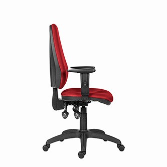 Powerton ERGO ANNA Kancelářské ergonomické křeslo, Červené.