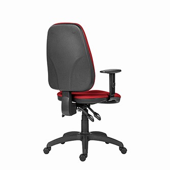 Powerton ERGO ANNA Kancelářské ergonomické křeslo, Červené.