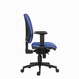 Powerton ERGO HANA Kancelářské ergonomické křeslo, Modré.