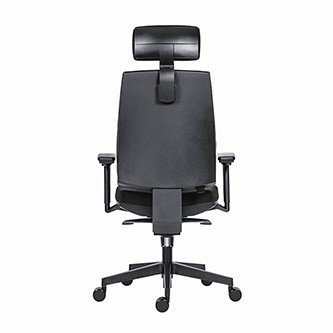 Powerton ERGO JANA Kancelářské ergonomické křeslo, Černé.