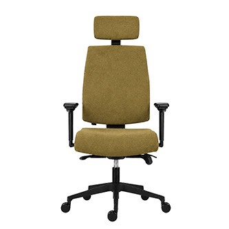 Powerton Powerton ERGO JANA Office ergonomic chair, yellow