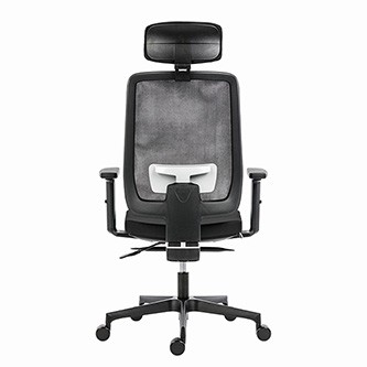 Powerton ERGO LUCIE Kancelářské ergonomické křeslo, Černé.