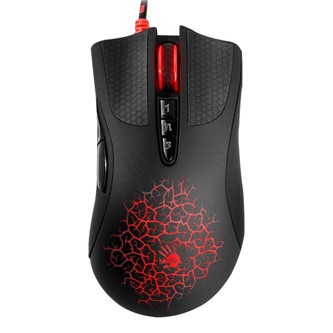 Levně A4Tech Myš Bloody A90A Blazing, 6200DPI, optická, 8tl., drátová USB, černá, herní, V-Track, CORE3