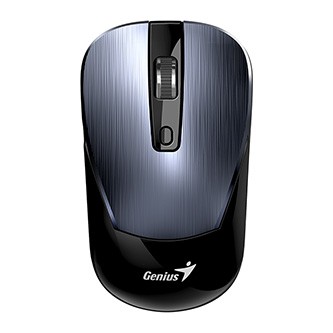 Myš bezdrátová, Genius NX-7125, kovově šedá, optická, 1200DPI