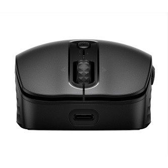 Myš bezdrátová, HP 695 Qi-Charging wireless Mouse, černá, optická, 4000DPI.
