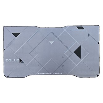 E-blue Herní stůl EGT002BK EGT002BKAA-IA, 125x62 cm, 80,8 cm, podsvícený.