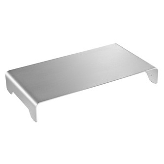 Powerton ERGO MINIMAL Podstavec pod monitor, stříbrný.